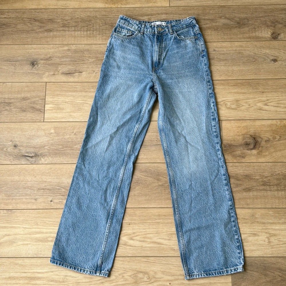 Zara high rise jeans